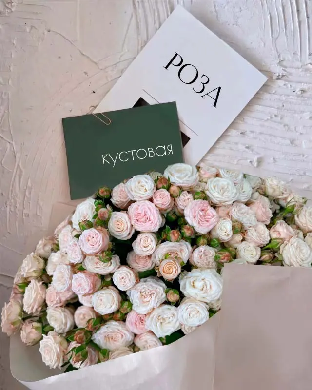Кустовые розы в Омске
